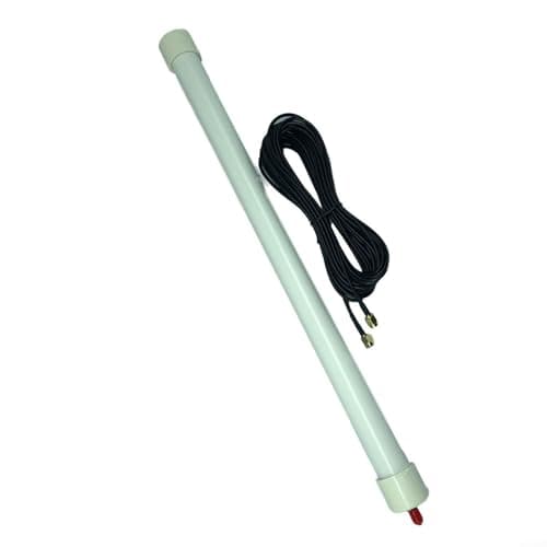 Image of Alanmoship XR-172 ADS-B PCB Antenna 1090MHz 12dBi Gain for Jumper, 4 for SMA Half-Wave with 10m Cable, White ABS Outdoor Surveying Equipment 32x420mm(B)
