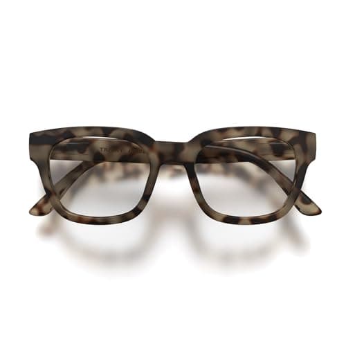 Image of LONDON MOLE® Tricky blue light blocking glasses | Cool square/rectangular/trapezoidal shaped blue blockers | Anti eyestrain for screens | Men’s Women’s Unisex | Spring hinges