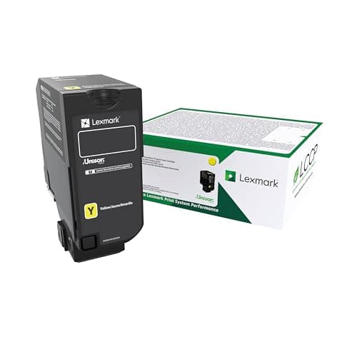 Image of Lexmark 74C2HYE Laser Toner for CS725 - Yellow, Printer Accessories