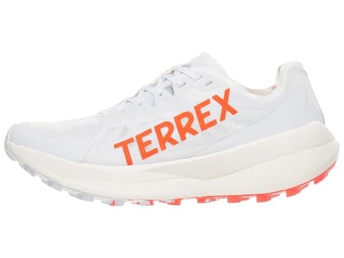 Image of adidas Mens Terrex Agravic Speed Trail Running Sneakers Shoes - Grey, Dash Grey/Impact Orange/White, 11.5