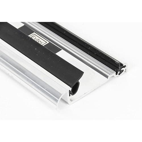 Image of Exitex Macclex 15/2 Aluminium Door Threshold Draught Excluder Cill, 914mm (36"), Energy Efficient Metal Weatherproof Strip