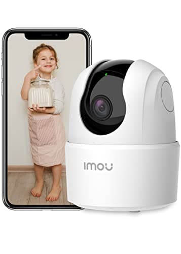 Image of Imou 2K WiFi Security Camera Indoor Pet Dog Baby Camera with AI Human/Motion/Sound Detection, 360° Wireless IP Home Security Camera, Smart Tracking, Siren, Night Vision, 2-Way Audio, Works with Alexa