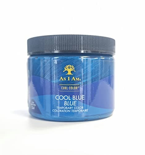 Image of As I Am Curl Color Cool Blue- Temporary Colour & Curling Gel 6oz