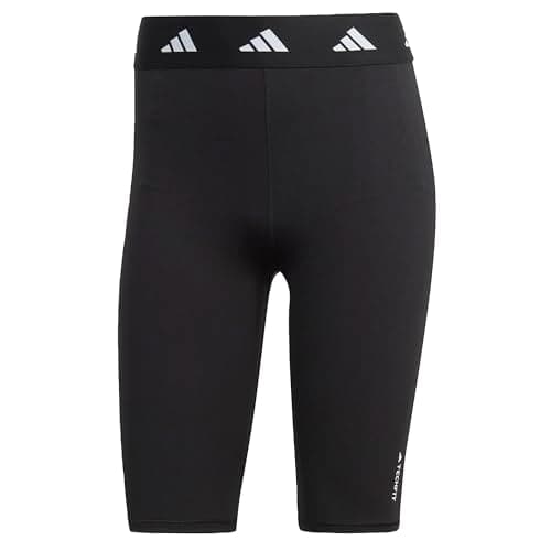 Image of adidas Women's Techfit Period Proof Bike Short Leggings, Black, XS Short
