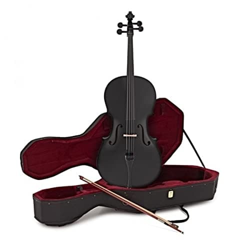 Image of Gear4music Cello Outfit 4/4 Full Size with Bow & Case, Black