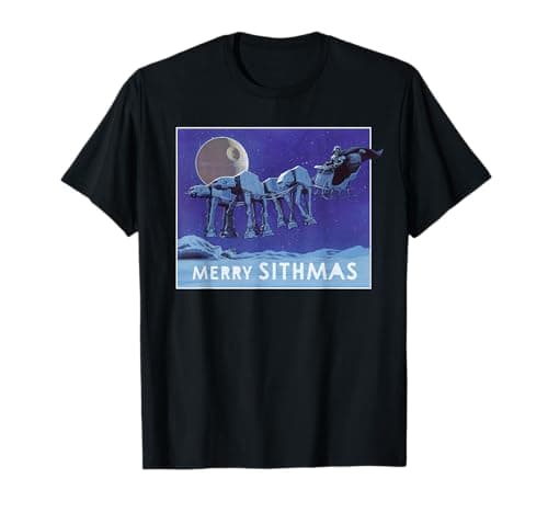 Image of Star Wars Merry Sithma's Funny Holiday T-Shirt