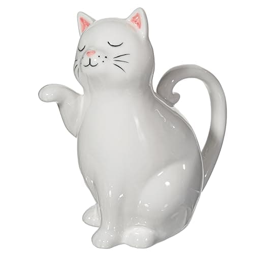 Image of Sass & Belle Cat Watering Can - Quirky Indoor and Outdoor Garden Watering Can for Houseplants and Flowers, Cute Feline Design, for Plant Lovers and Home Décor Fans