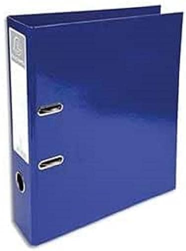 Image of Exacompta - Ref 53622E - 'Iderama Collection - Lever Arch File - 320 x 290mm in Size, Suitable for Storing A4 Documents, 70mm Spine, 75mm Rings, FSC-Certified - Dark Blue
