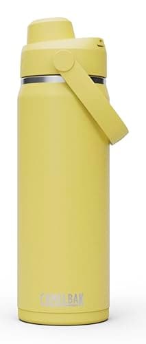 Image of CamelBak Thrive Chug Insulated Stainless Steel Water Bottle Yellow Bloom, 20oz
