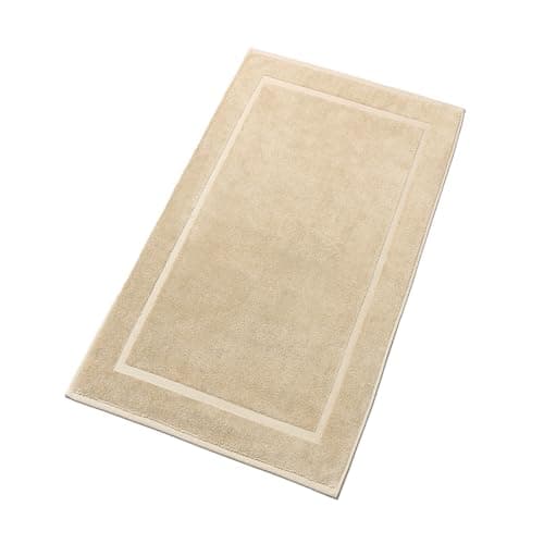 Image of Christy Renaissance Bath Mat | 100% Cotton | Towelling and Super Absorbent Shower Mat | 1000GSM | Sustainably Made | Driftwood