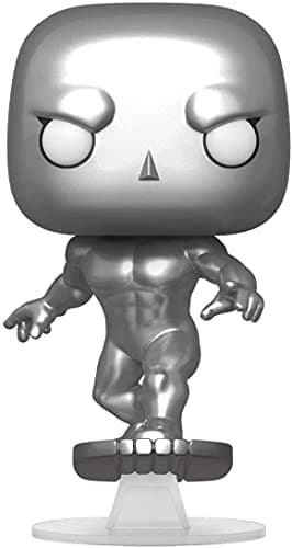 Image of Funko POP! Marvel: Fantastic Four - Silver Surfer - Collectable Vinyl Figure - Gift Idea - Official Merchandise - Toys for Kids & Adults - Comic Books Fans - Model Figure for Collectors and Display
