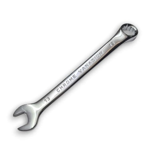 Image of 13mm Spanner Polished Chrome Combination - Tyzacktools