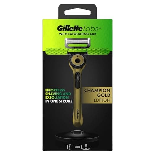 Image of Gillette Labs Gold Razor + 1 Blade