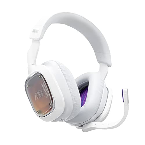 Image of Logitech G Astro A30 LIGHTSPEED Wireless Gaming Headset, Bluetooth enabled, Dolby Atmos, Detachable Boom, 27h battery, USBC charging, for PS5, PS4, Xbox, Nintendo Switch, PC, Android - White