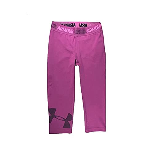 Image of Under Armour Girls HeatGear Armour Capri Leggings (Medium)