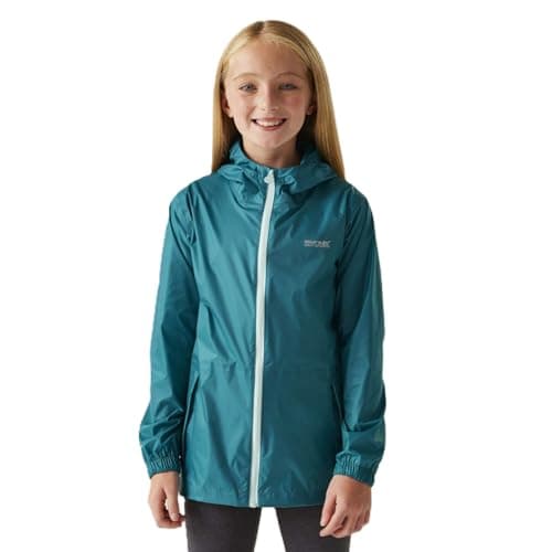 Image of Regatta Kids Kids Pack It Jacket Packaway Waterproof Shell, Breathable & Durable - Perfect for Outdoors, Walking, Hiking & Camping