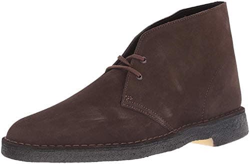 Image of Clarks Men's Bushacre 3 Chukka Boot, Dark Brown, 9 UK