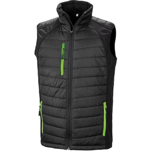 Image of Result Gilet Softshell Rembourré Black Compass