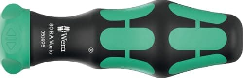 Image of Wera 80 RA Vario Blade Holding Handle with Ratchet functionality - 05051495001