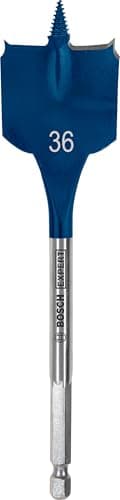 Image of Bosch 1x EXPERT Self Cut Speed Spade Drill Bit (for Softwood, Particleboard, Ø 36.00 mm, Professional Accessory Rotary Drill/Drivers)