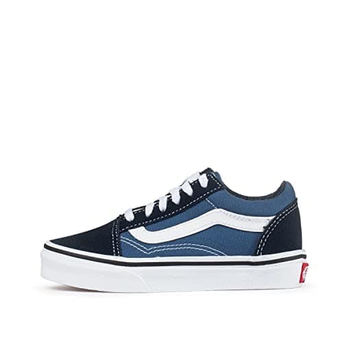 Image of Vans Old Skool, Unisex Kids’ Low-Top Sneakers, Blue (Navy/True White), 2.5 UK (34 EU)