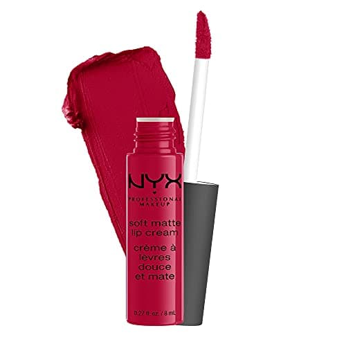 Image of NYX Professional Makeup Soft Matte Lip Cream with Creamy Whipped Texture & Matte Finish, Highly Pigmented Colour, Long Lasting, Vegan Formula, Shade: Monte Carlo