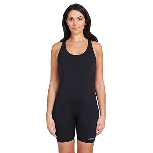Image of Zoggs Women's Cottesloe Legsuit Swimwear,Black, 38