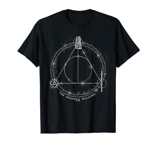 Image of Harry Potter Deathly Hallows Glow T-Shirt