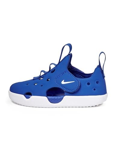 Image of Nike Unisex Children's Sunray Protect 4 (Babies and Toddlers) Sandals, Game Royal White, 3.5 UK
