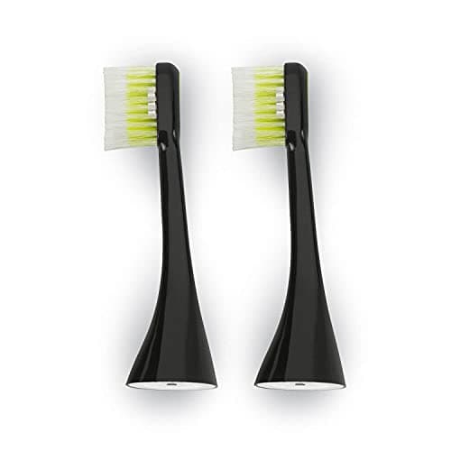 Image of ToothWave Brush Heads - Black, Extra Soft/Small, Pack of 2