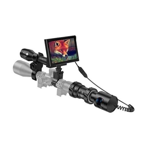 Image of FXICH DIY Rifle Night Vision Scope with CCD and Flashlight for Riflescope Outdoor Night Hunting Optics