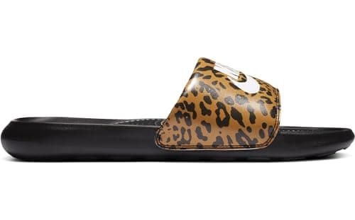 Image of NIKE Men's Victori One Slipper, Multicolor Chutney Black White, 3.5 UK