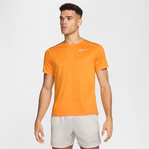 Image of Nike Miler Men's Short Sleeve Running Top, Sundial FZ4782-717, XL