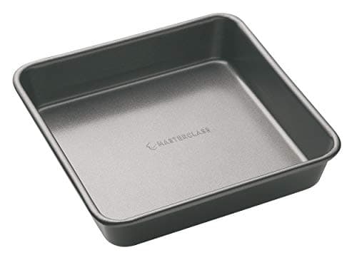 Image of MasterClass Square Baking Tin/Small Roasting Pan with PFOA Non Stick, Heavy Duty Carbon Steel, 23 x 23 cm