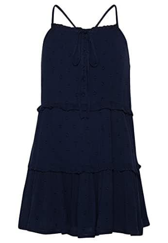 Image of Superdry Womens Vintage Broderie CAMI Dress Casual Dress, Nautical Navy, M