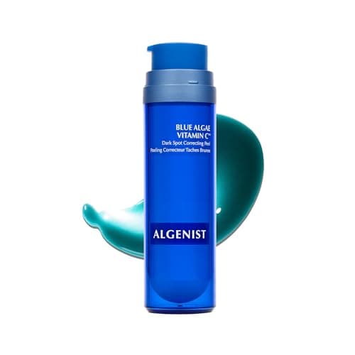 Image of Algenist Blue Algae Vitamin C Dark Spot Correcting Peel - Visibly Reduce the Appearance of Discoloration - Exfoliating AHAs, BHA & PHA to Brighten & Even Skin Tone (45ml)