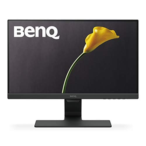 Image of BenQ GW2283 1080p Eye-Care IPS LED Monitor, High Contrast, Brightness Intelligence, Anti-glare, Flicker-free, Ultra Slim Bezel, Cable Management System, Dual HDMI,Black,22 Inch