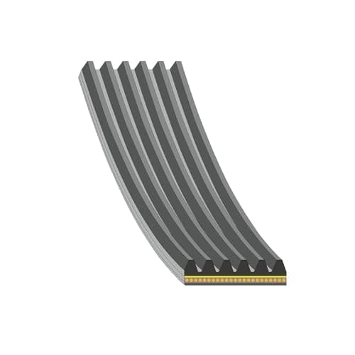 Image of BLUE PRINT AD06A1190 V-Ribbed Belt