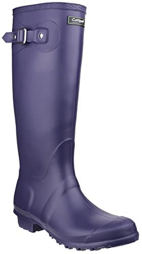 Image of Cotswold Sandringham Wellingtons Female Purple Size 3