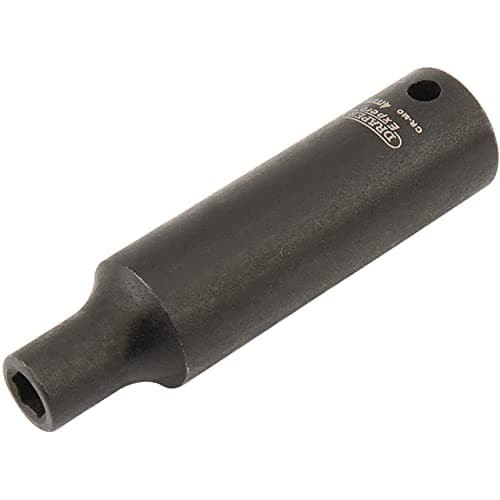 Image of Draper 5063 1/4" Square Drive Expert Hi-Torq Metric Deep Impact Socket, 4 mm Size , Blue