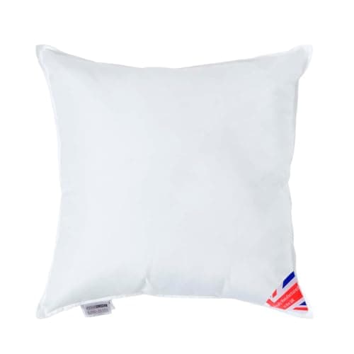 Image of HOMESCAPES Luxury Super Microfibre Cushion Inserts 60cm x 60cm (24” x 24”) Perfect Bounce Back and Soft Cover, Generously Filled Inner Pads Hypoallergenic Cushion Filler, Handmade, Machine Washable