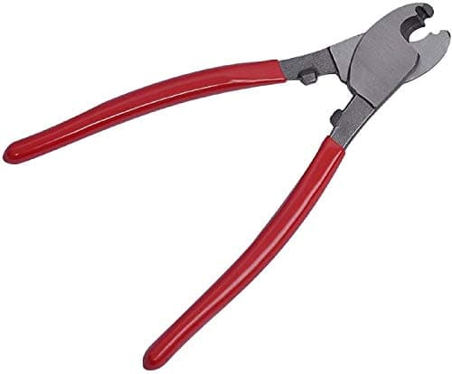 Image of Wire Cutters 210mm Heavy Duty Wire Stripper Tools for Cutting Aluminium, Copper and Plastic Sheathed Cables