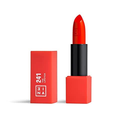 Image of 3INA MAKEUP - The Lipstick 241- Intense Red Lipstick with Vitamin E & Shea Butter - Long Lasting Matte Creamy Lip Colour