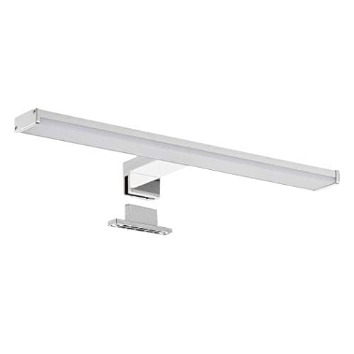 Image of SEBSON® LED Bathroom Mirror Light 40cm, Mirror Lighting Cabinet Mounted + Clip On, Neutral White 4000K, 8W, 600lm, IP44-400x108x44mm