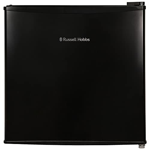 Image of Russell Hobbs Mini Freezer 31 Litre Capacity Black Freestanding Table Top Small Freezer with Adjustable Feet, Removable Shelf & Reversible Door RHTTFZ0E1B