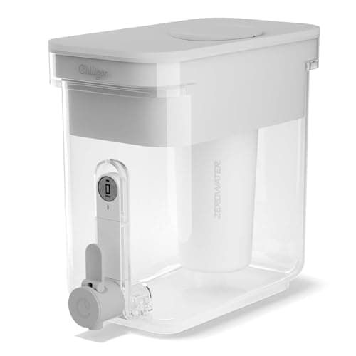 Image of Culligan with ZeroWater Technology 5.2-L Water Filter Dispenser – Includes 5-Stage Advanced Water Filter, Certified to Reduce Lead, Total PFAS (Forever Chemicals), Mercury, Fluoride, and Chlorine