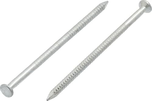 Image of 2.5mm x 40mm Ring Shank Steel Nails Galvanised (Pack of 100) N12ABC
