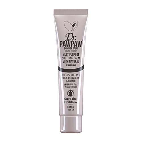 Image of Dr. PAWPAW Multi-Purpose Balm | No Fragrance Balm, For Lips, Skin, Hair, Cuticles, Nails, and Beauty Finishing | 25 ml (Shimmer, 1 Pack)