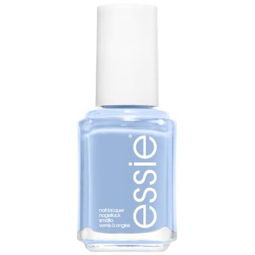 Image of Essie Nail Polish 374 Salt Water Happy Atlantic Creamy Blue Colour, Original High Shine and High Coverage Nail Polish, Long-Lasting Luxury Nail Varnish 13.5 ml