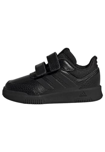 Image of adidas Unisex Baby Tensaur Hook and Loop Shoes, Core Black/Grey Six, 5 UK Child